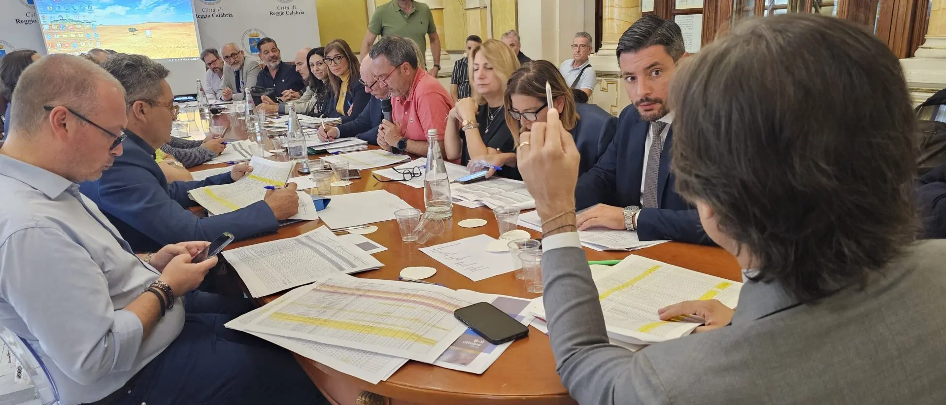 A palazzo San Giorgio focus sui Lavori Pubblici e le infrastrutture cittadine