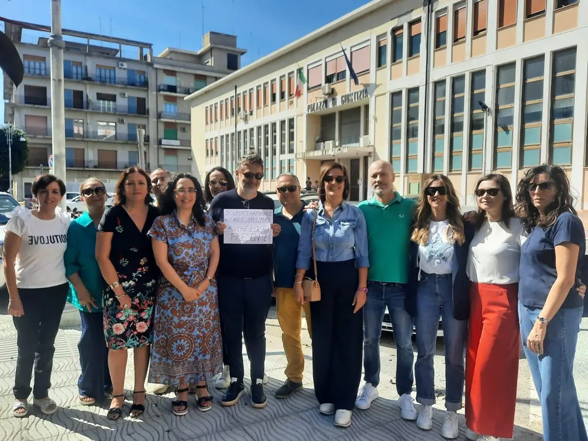 Da Locri a Roma sciopero nazionale: cancellieri in protesta