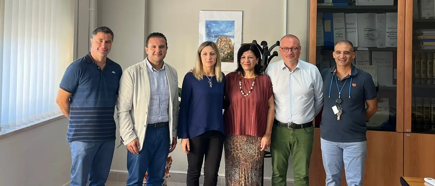 Versace all'Istituto superiore La Cava di Bovalino: «Da Metrocity in cantiere diversi interventi di manutenzione»