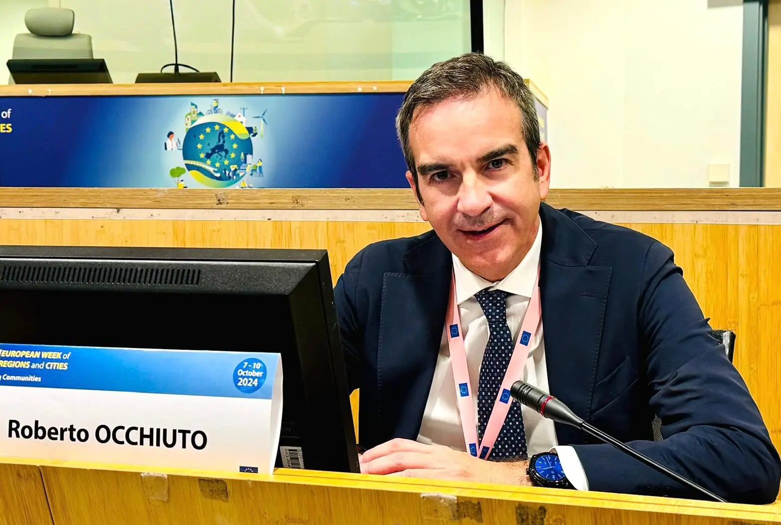 Ue, Occhiuto a Bruxelles per incontri istituzionali. Apprezzamento Comitato Regioni per best practices Calabria