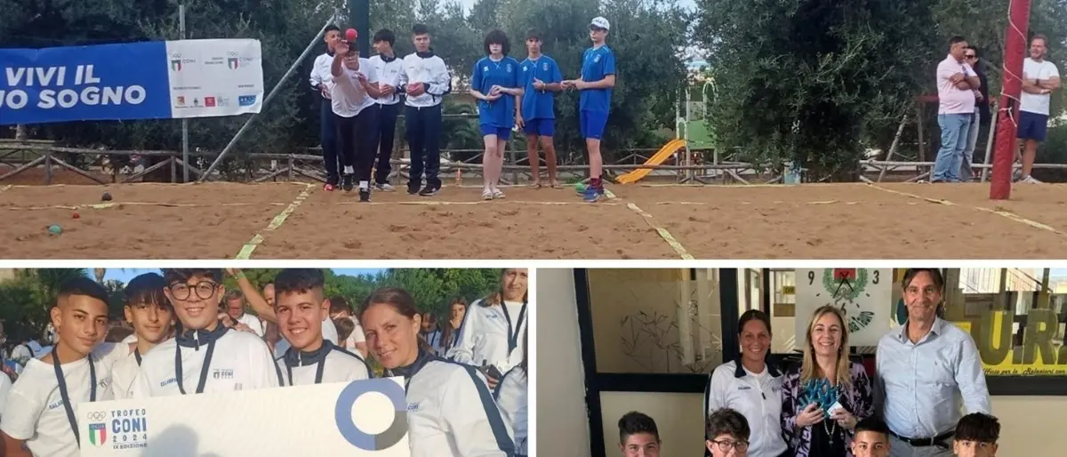 Trofeo Coni 2024, quattro ragazzi di Gioia Tauro rappresentano la Calabria nella disciplina beach bocce