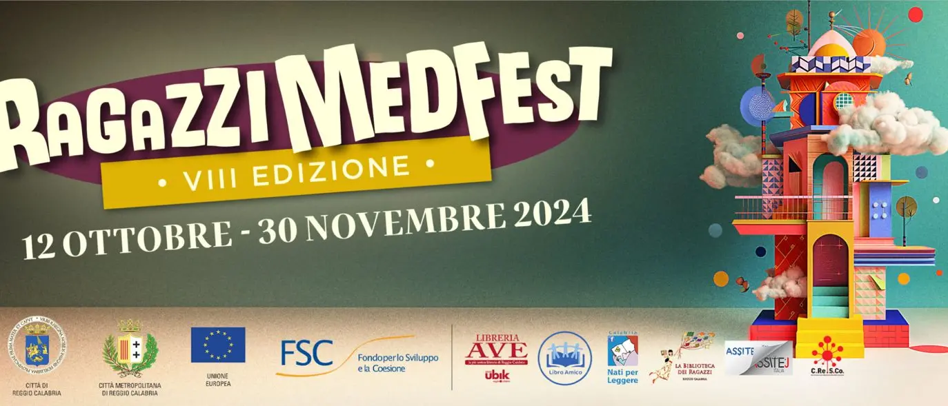 Al via a Reggio Calabria la nuova edizione del Ragazzi MedFest: un viaggio nella fantasmagoria delle storie