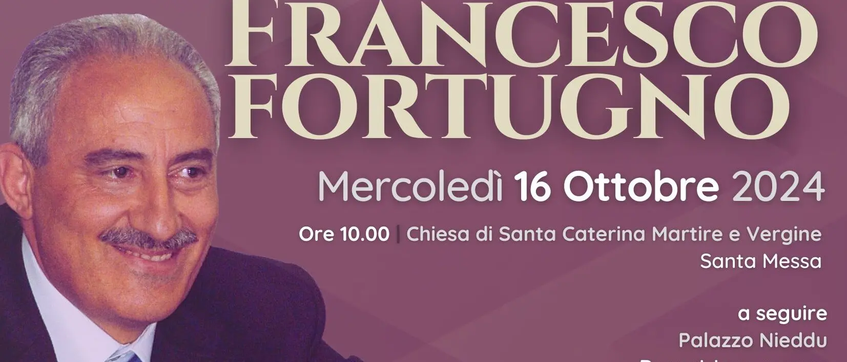Locri, mercoledì 16 ottobre la commemorazione di Francesco Fortugno