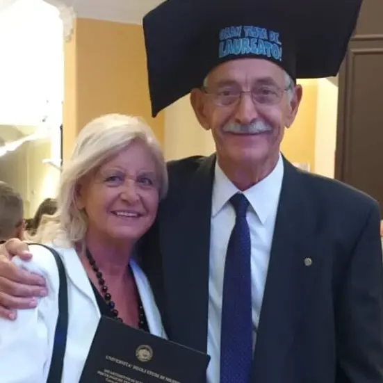 Gennaro Cortese, 50 anni di matrimonio e l’ottava laurea come dono alla moglie Mara