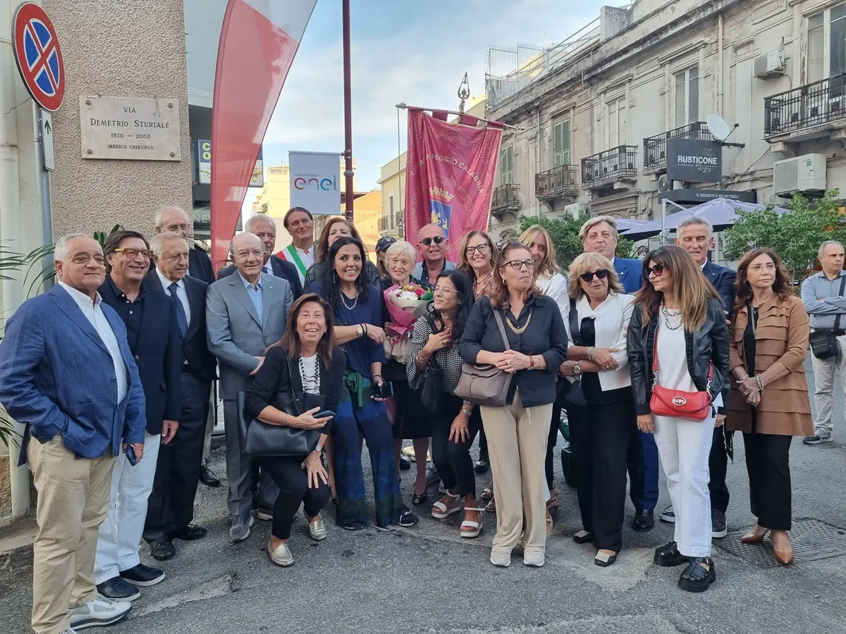 A Reggio intitolata una strada al medico Demetrio Sturiale