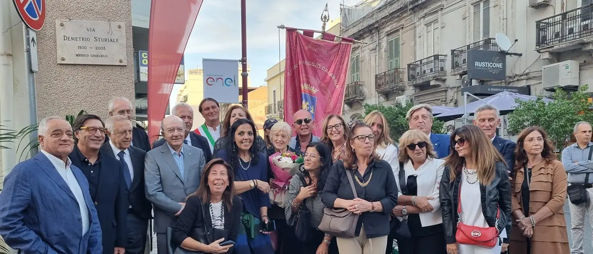 A Reggio intitolata una strada al medico Demetrio Sturiale