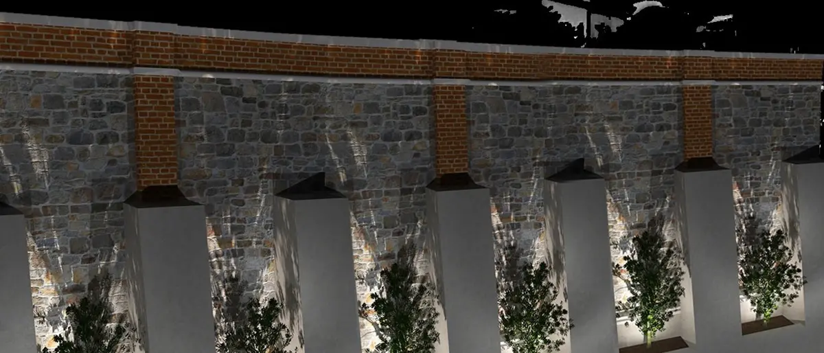 Reggio, muraglioni di via Possidonea: avanza lo stato dei lavori di riqualificazione