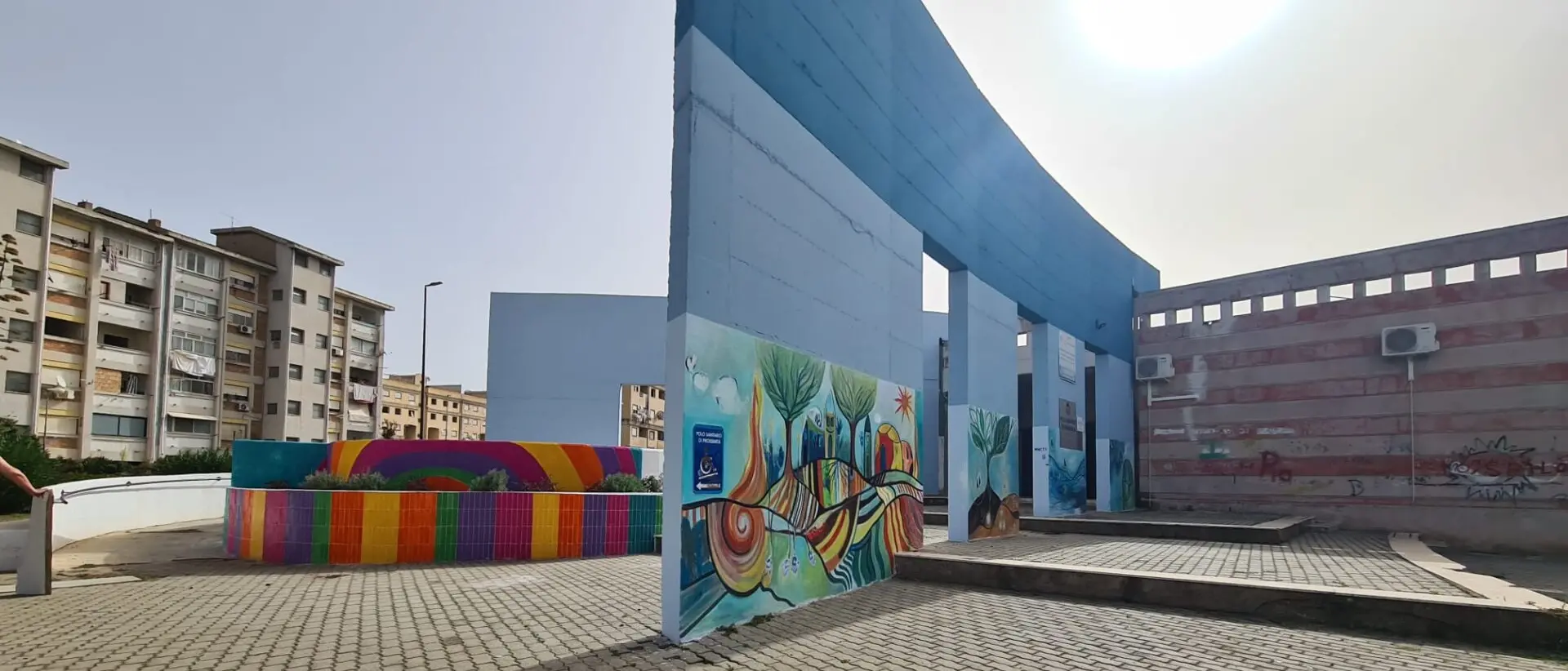 “Ri-generare Arghillà, costruire comunità”, scoperte le targhe e la mappa di quartiere