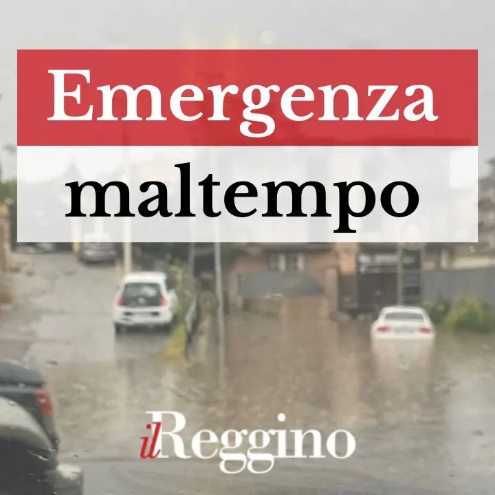Nuova ondata di maltempo in Calabria: continua l'allerta arancione sulla costa jonica - LIVE