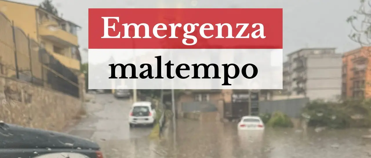 Maltempo nel reggino: strade allagate e torrenti in piena. Allerta arancione estesa fino a domani - AGGIORNAMENTO LIVE
