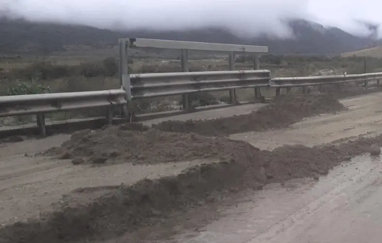 Maltempo a Reggio, parzialmente interrotta la strada tra San Sperato e Cataforio