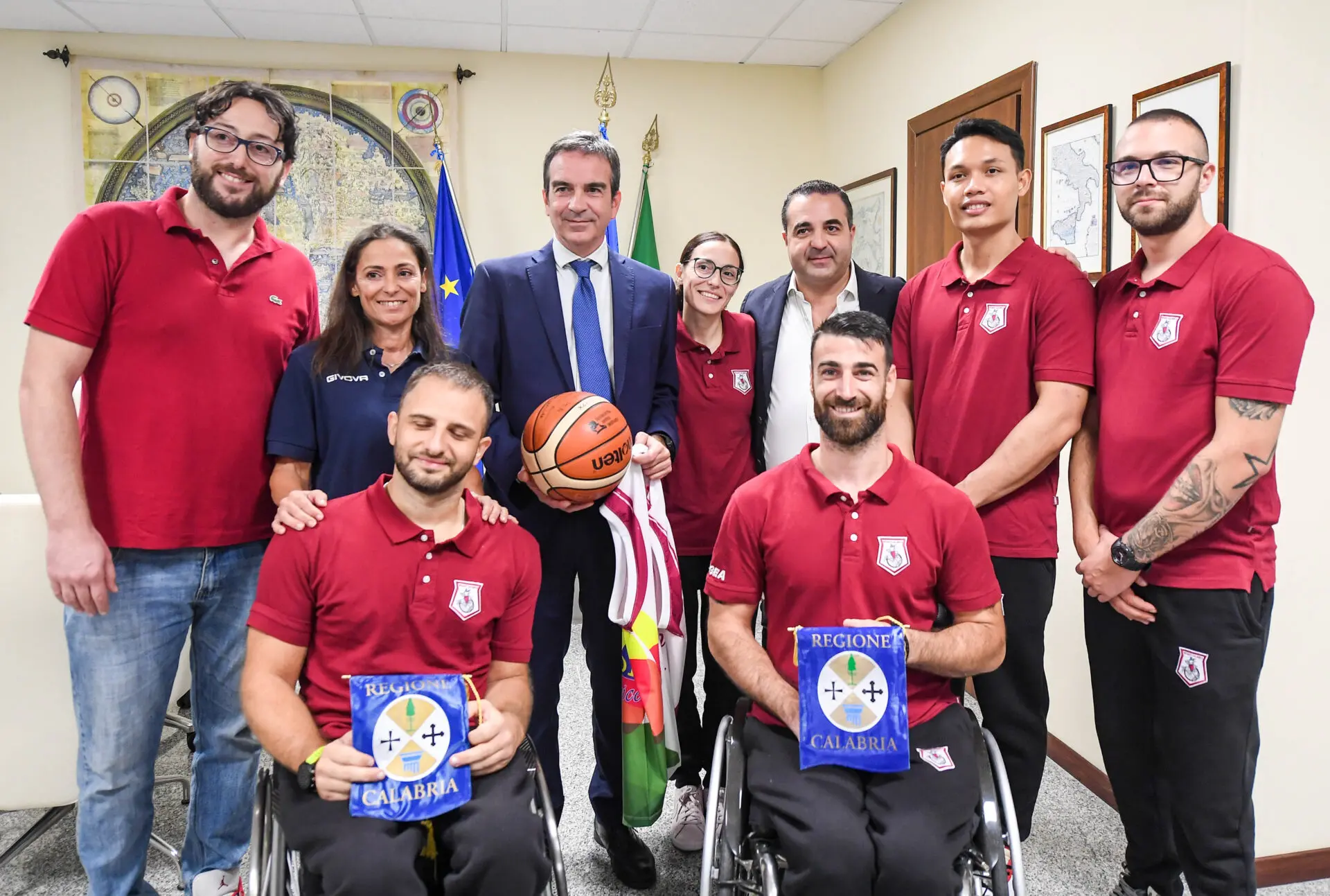 La Farmacia Pellicanò Reggio Bic ricevuta dal Governatore Roberto Occhiuto