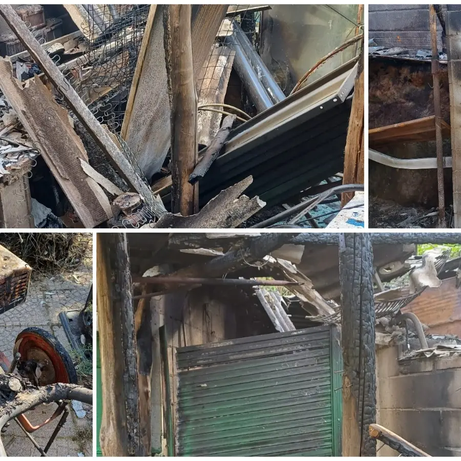 Tiberio Bentivoglio ancora nel mirino dei clan: a fuoco un capannone ad Ortì