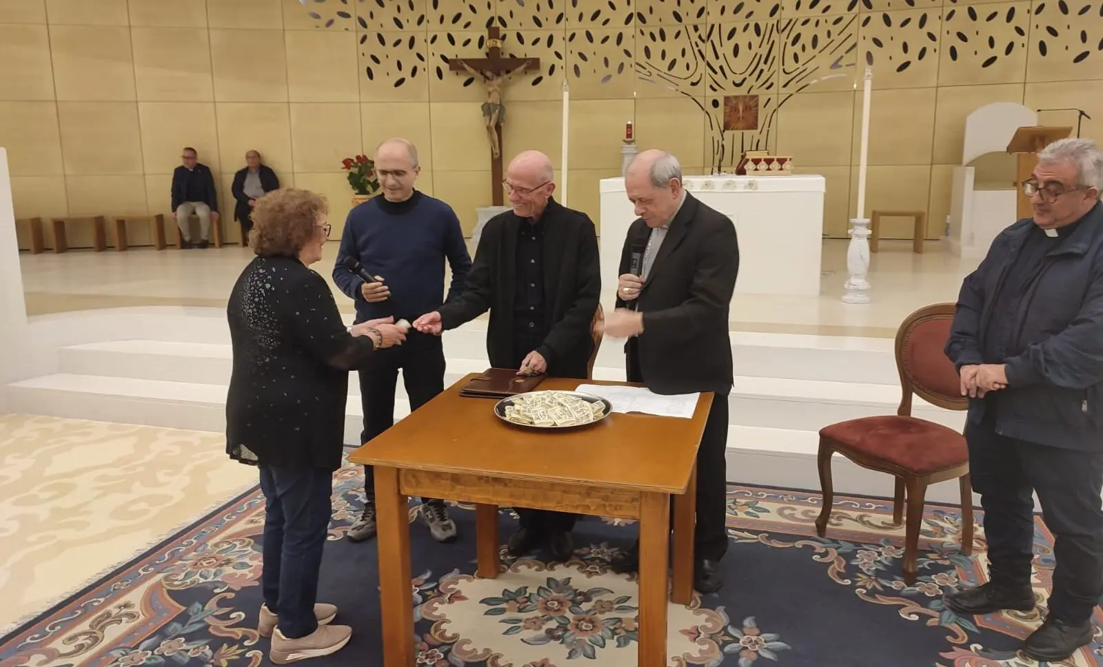 A Placanica pellegrini da tutta Italia e dall'estero per l’Incontro con Monsignor Oliva e Fratel Cosimo