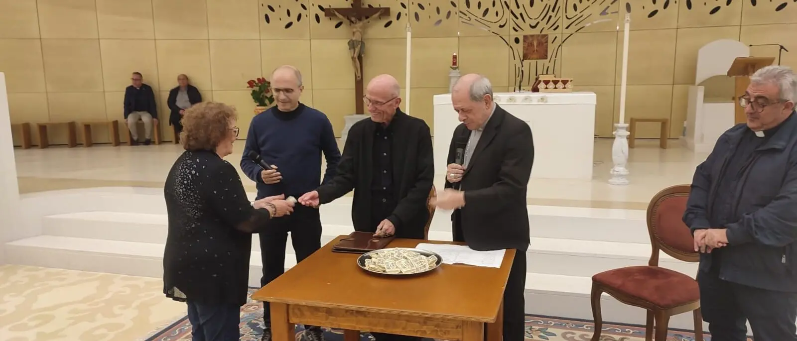 A Placanica pellegrini da tutta Italia e dall'estero per l’Incontro con Monsignor Oliva e Fratel Cosimo