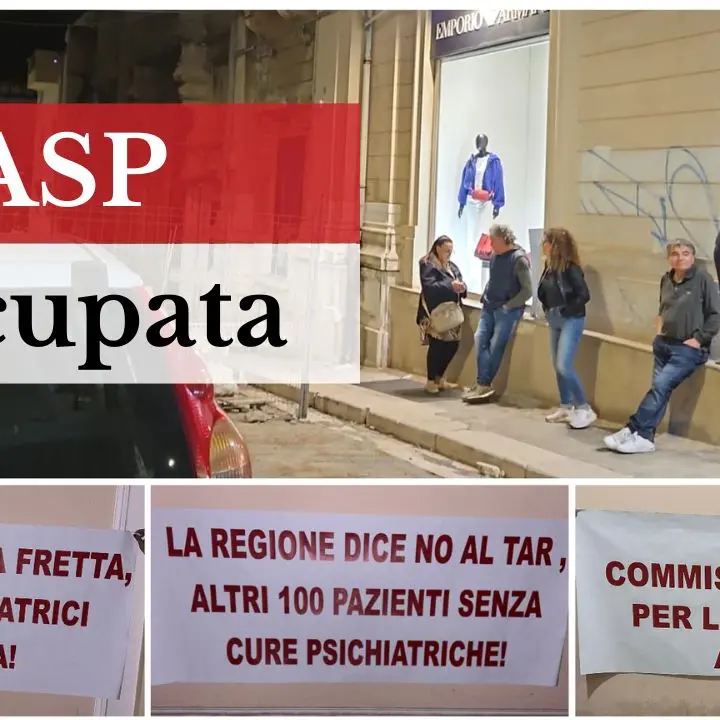 Strutture psichiatriche a rischio chiusura, i familiari dei pazienti sul piede di guerra: Asp di Reggio occupata