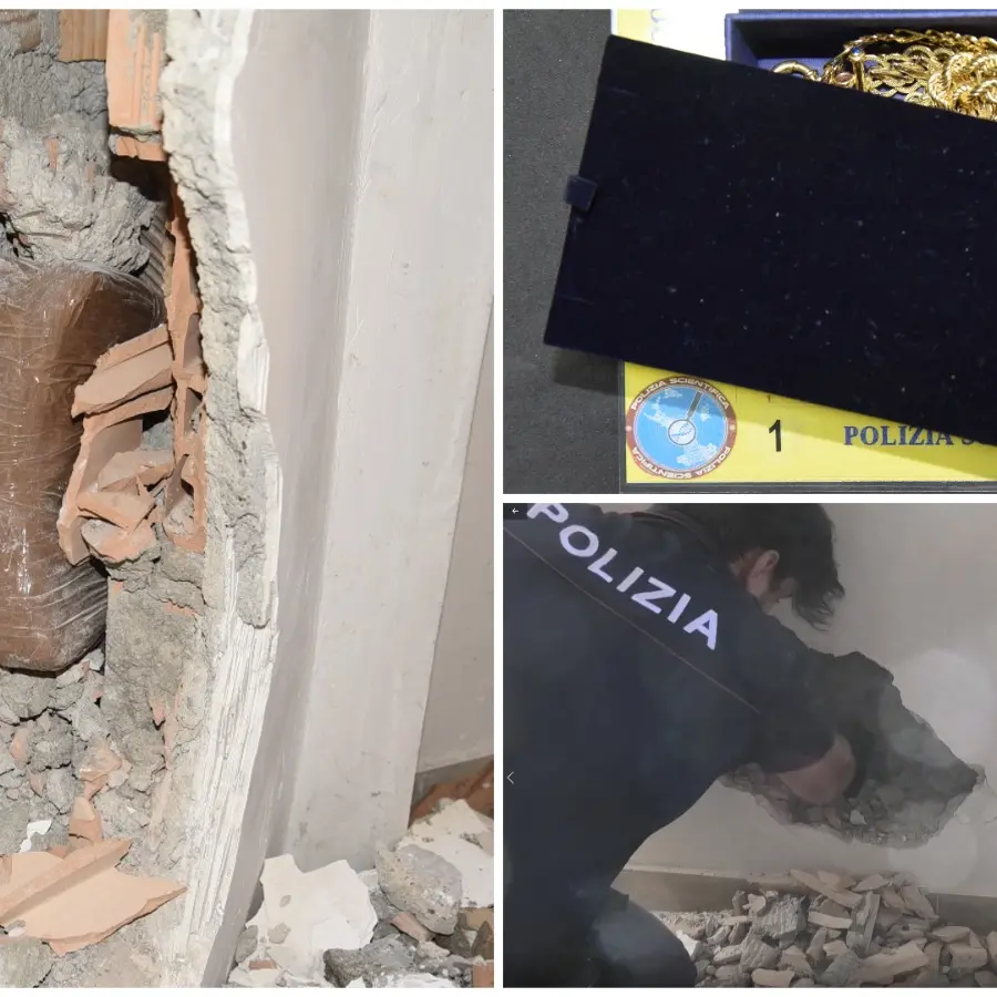 Focus ‘ndrangheta a Ciccarello: sequestrate 2 pistole con matricola abrasa, oro e marijuana