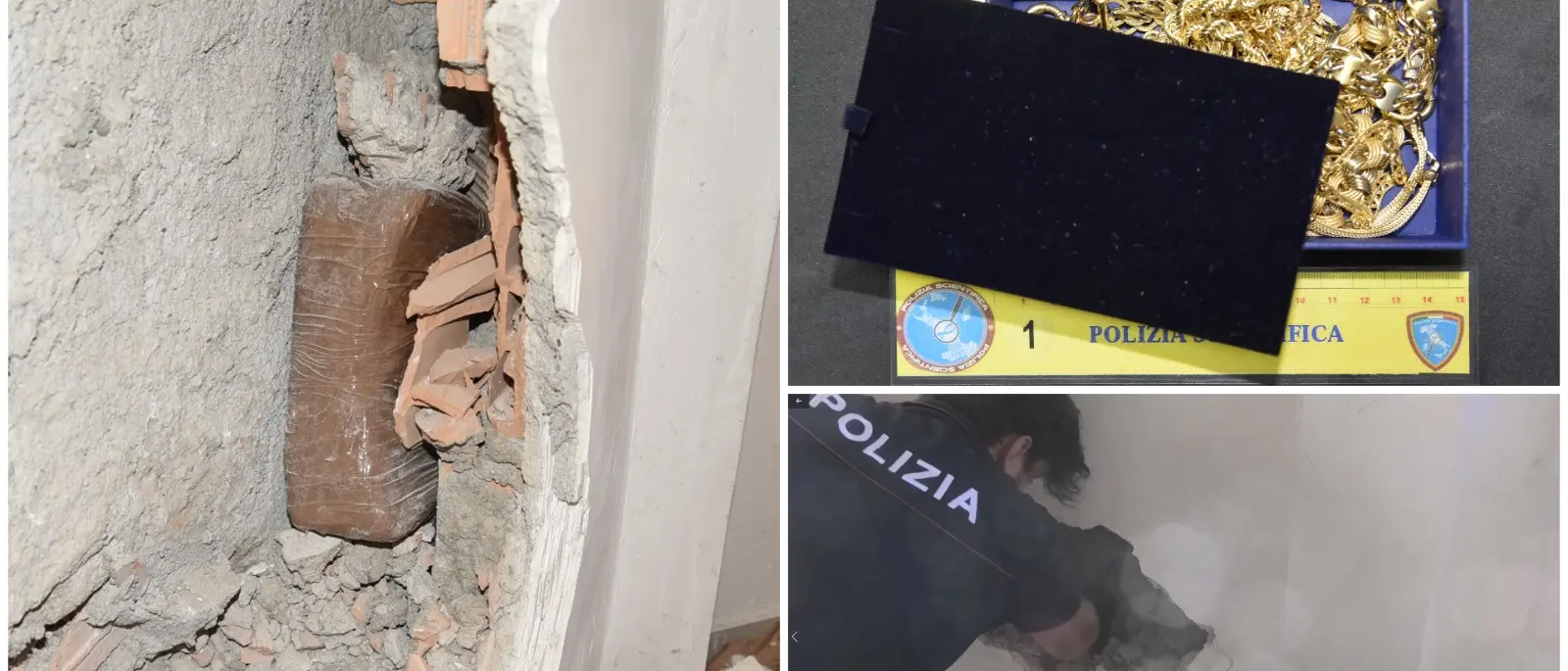 Focus ‘ndrangheta a Ciccarello: sequestrate 2 pistole con matricola abrasa, oro e marijuana