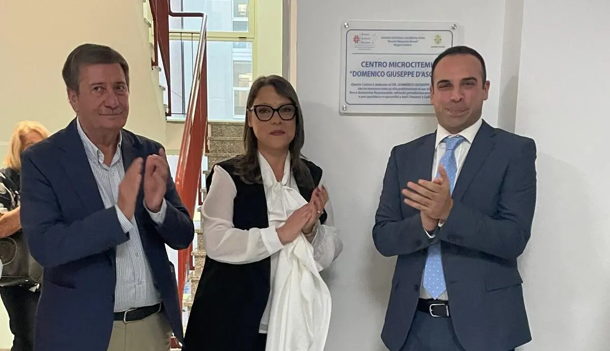 Intitolala al Morelli l'Unità Operativa Microcitemie al Dr. D’Ascola: omaggio a un medico e uomo di grande umanità