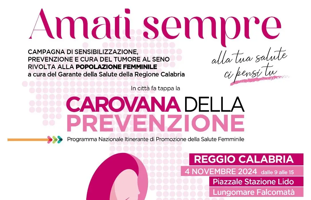 Tumore al seno, campagna di prevenzione del Garante della Salute