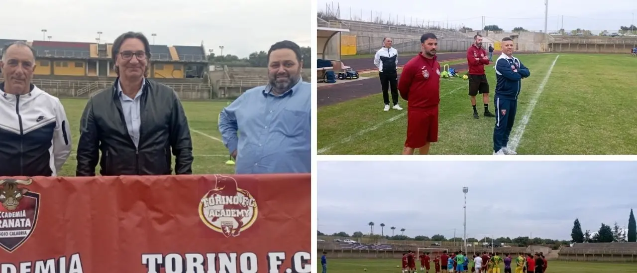 Torino e Gioia Tauro più vicine grazie all'unione di forze tra i settori giovanili della Gioiese e dell'Accademia granata di Reggio Calabria