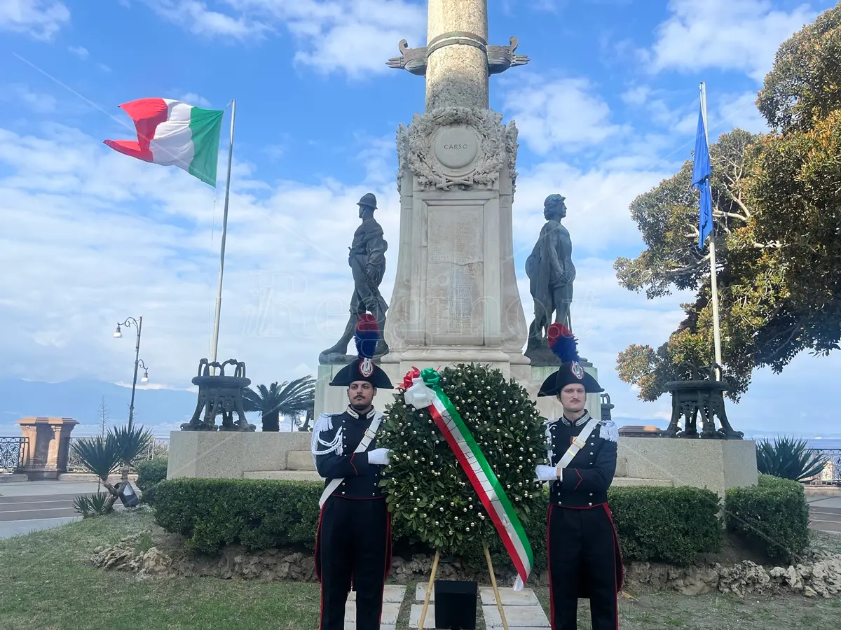 A Reggio Onore ai Caduti in occasione della Giornata dell’Unità nazionale e delle Forze Armate - VIDEO