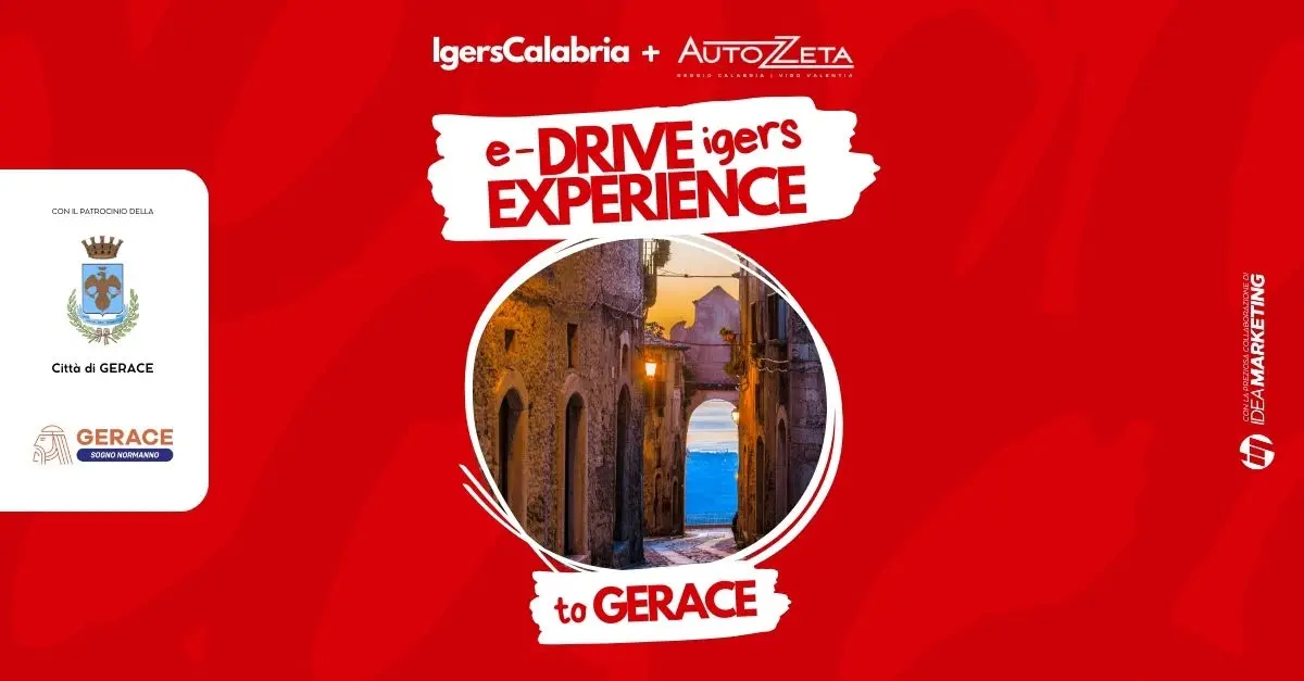 Mobilità sostenibile e promozione del territorio con l\"E-drive Igers experience to Gerace\"