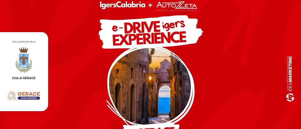 Mobilità sostenibile e promozione del territorio con l\"E-drive Igers experience to Gerace\"