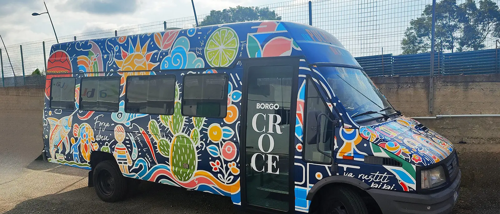 Borgo Croce, domenica 10 novembre la festa per il nuovo pulmino