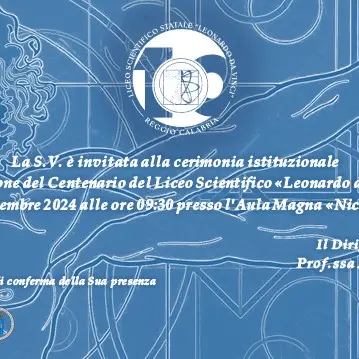 “100 anni …Luce” inaugura i festeggiamenti per il Centenario del Da Vinci