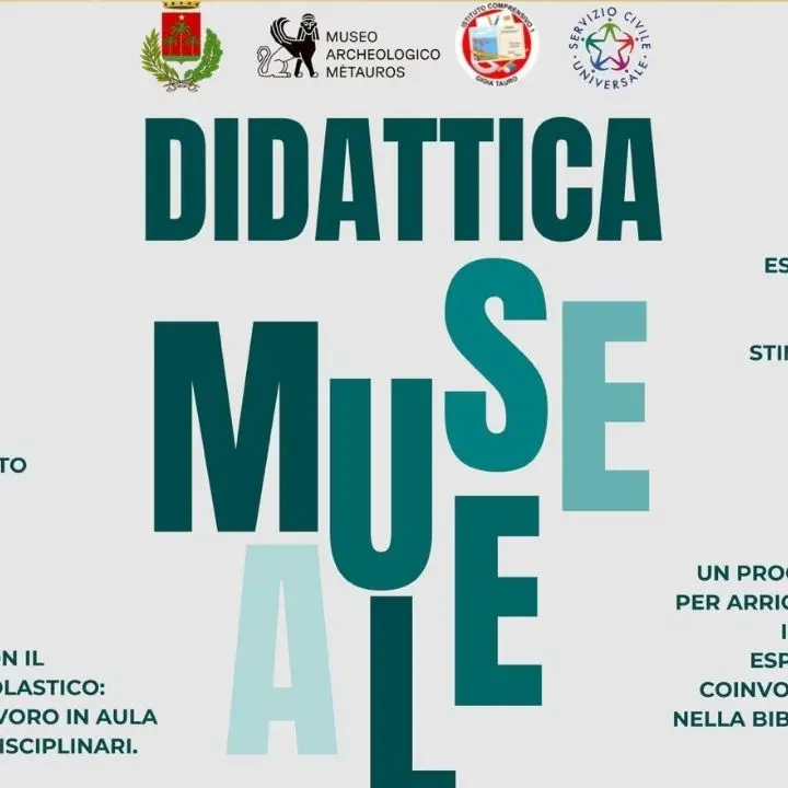 Gioia Tauro, al via un innovativo percorso di Didattica Museale rivolto agli alunni della scuola primaria