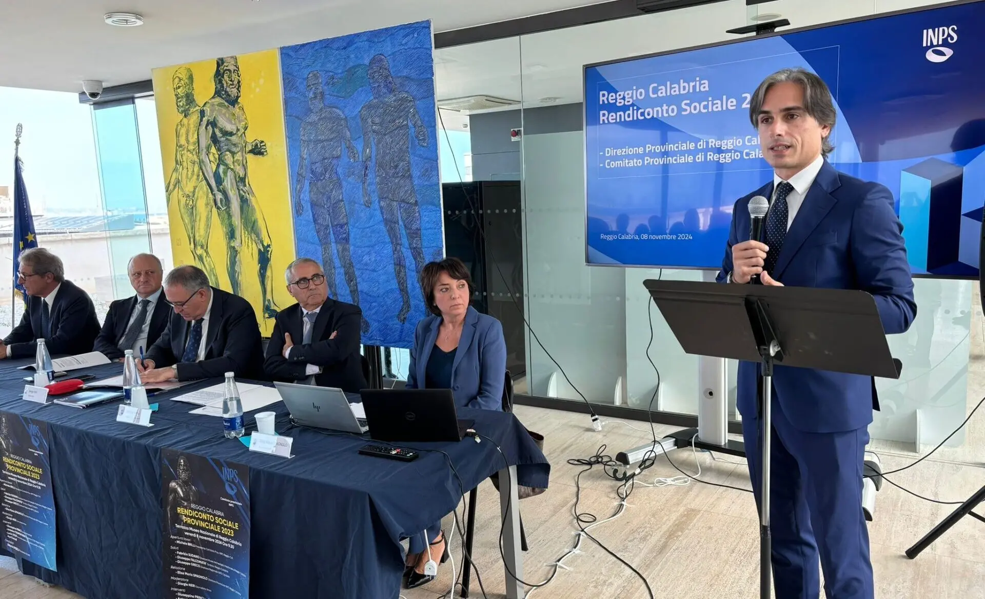 Falcomatà alla presentazione del Rendiconto sociale dell’Inps: «Analisi attenta del territorio»