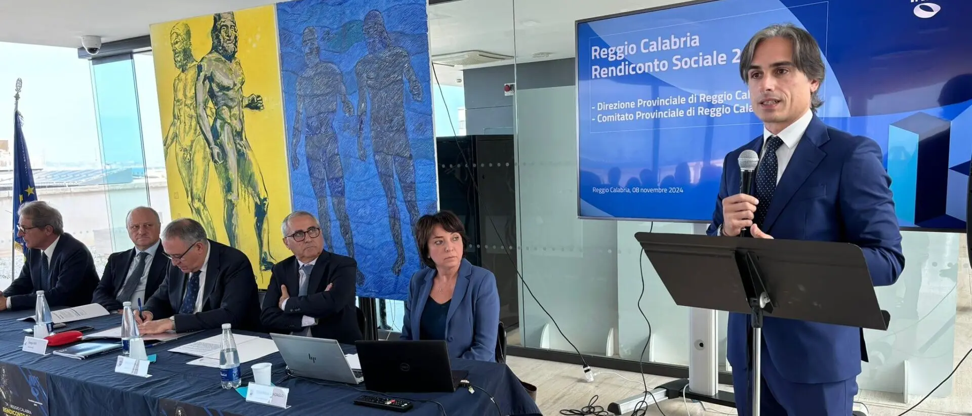 Falcomatà alla presentazione del Rendiconto sociale dell’Inps: «Analisi attenta del territorio»