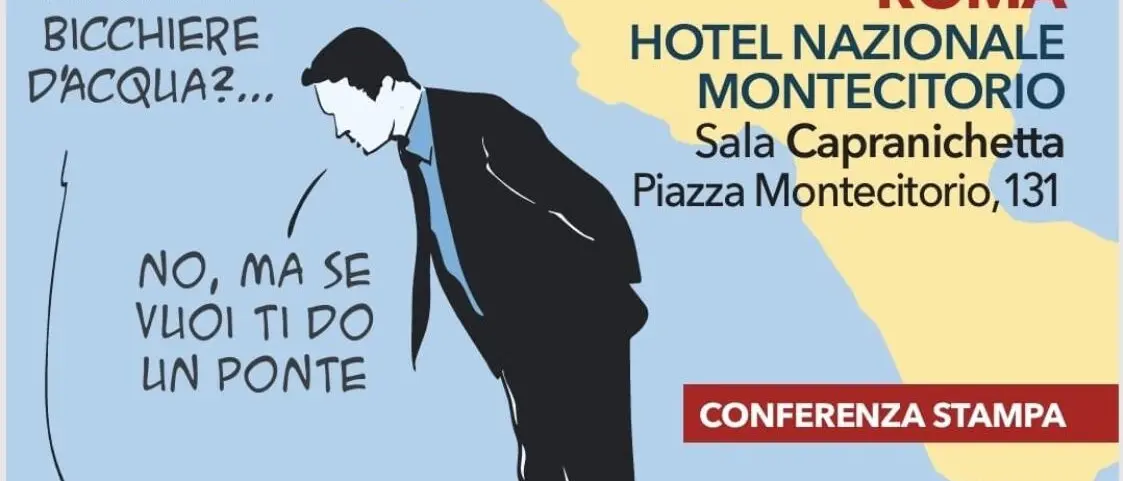 A Roma il Pd di Villa sarà presente «con le forze sociali democratiche, contro il Ponte della Lega Nord e degli sfascisti»