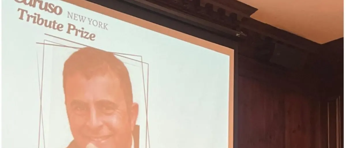 Da Mammola a New York, il giornalista Biagio Maimone insignito del \"Caruso Tribute Prize\"