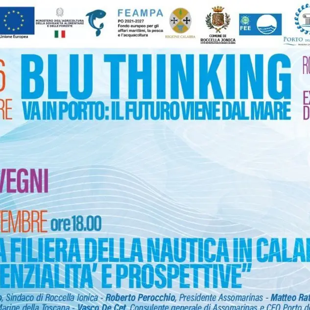 Roccella, al Convento dei Minimi l’evento “Va in Porto – il futuro viene dal mare”