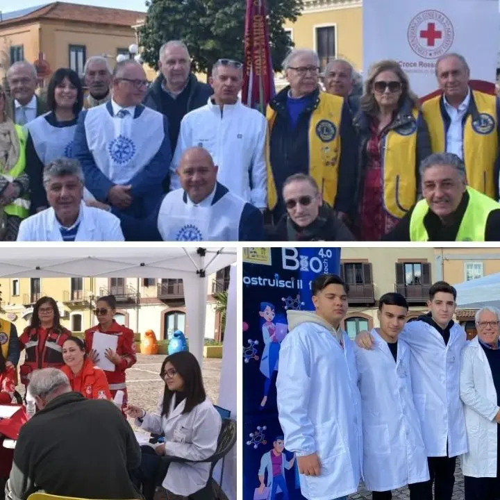 Gioia Tauro, screening gratuiti per prevenire il diabete eseguito da studenti dell'istituto \"Severi\"