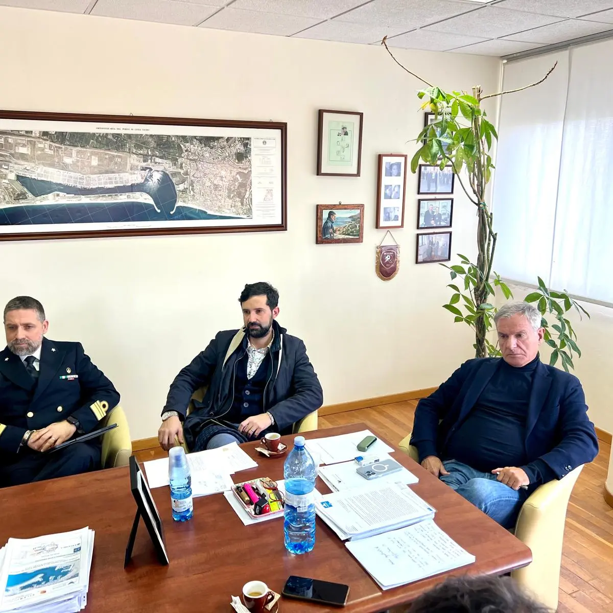 Palmi, prospettive per il porto di Taureana: il sindaco Ranuccio incontra il presidente Agostinelli