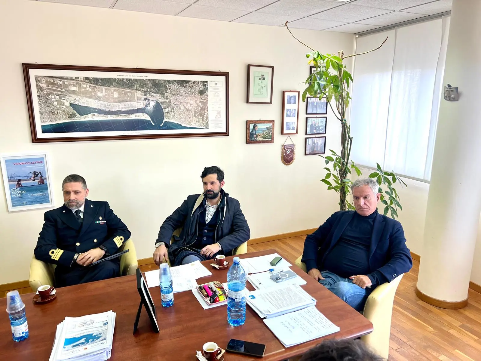 Palmi, prospettive per il porto di Taureana: il sindaco Ranuccio incontra il presidente Agostinelli