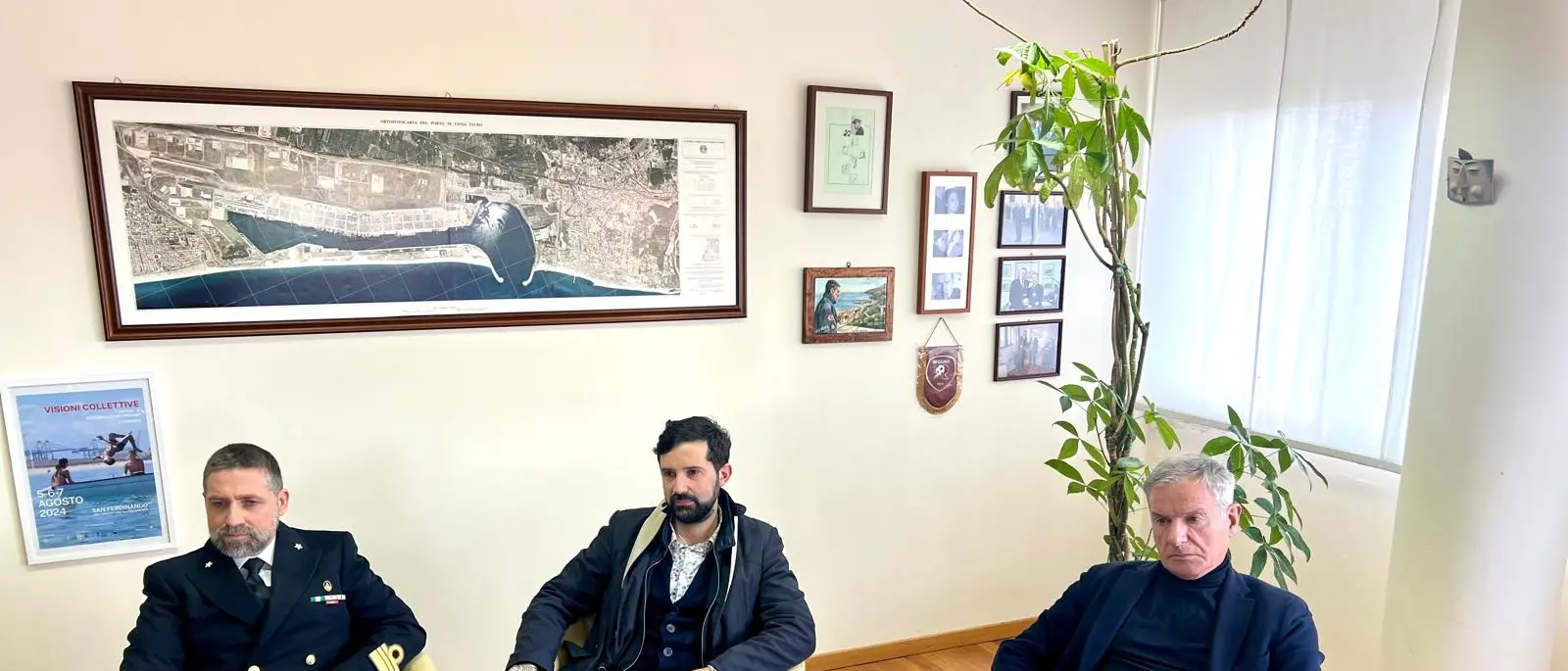 Palmi, prospettive per il porto di Taureana: il sindaco Ranuccio incontra il presidente Agostinelli