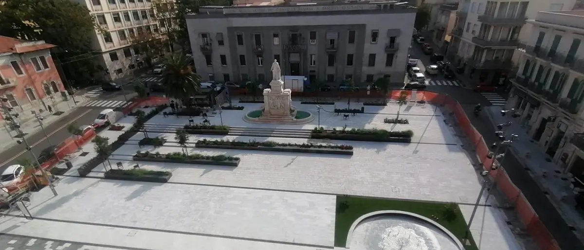 La nuova piazza De Nava sarà consegnata alla comunità reggina: il 3 dicembre la cerimonia di apertura