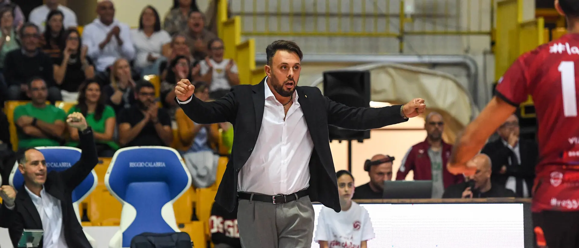 Volley, Polimeni carica la Domotek: «Sabaudia? Una sfida combattutissima»