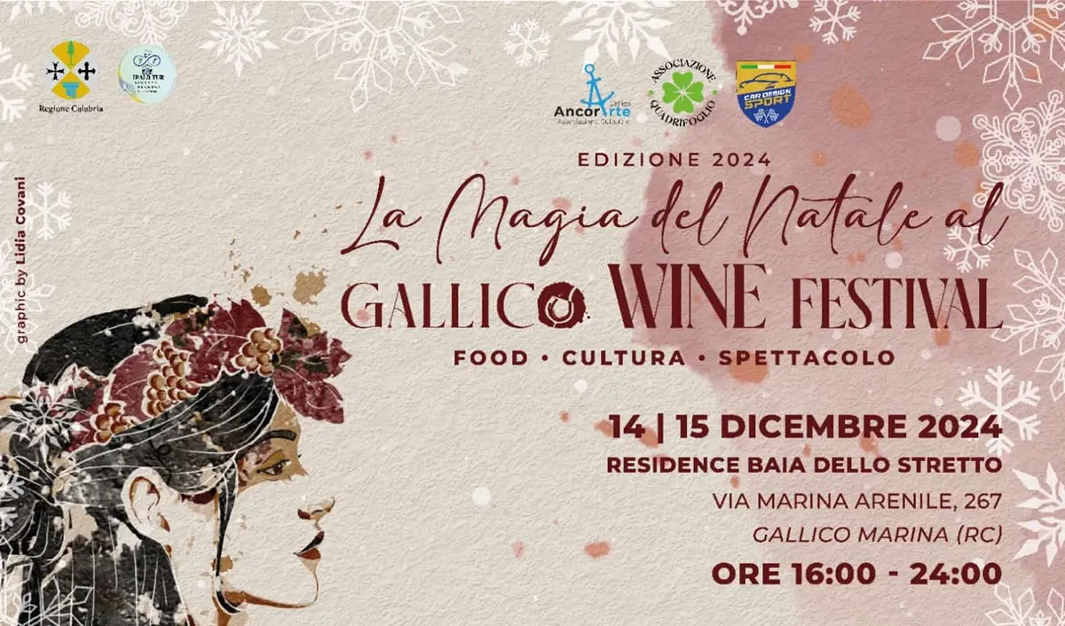 Gallico Marina si prepara alla festa del vino in clima natalizio