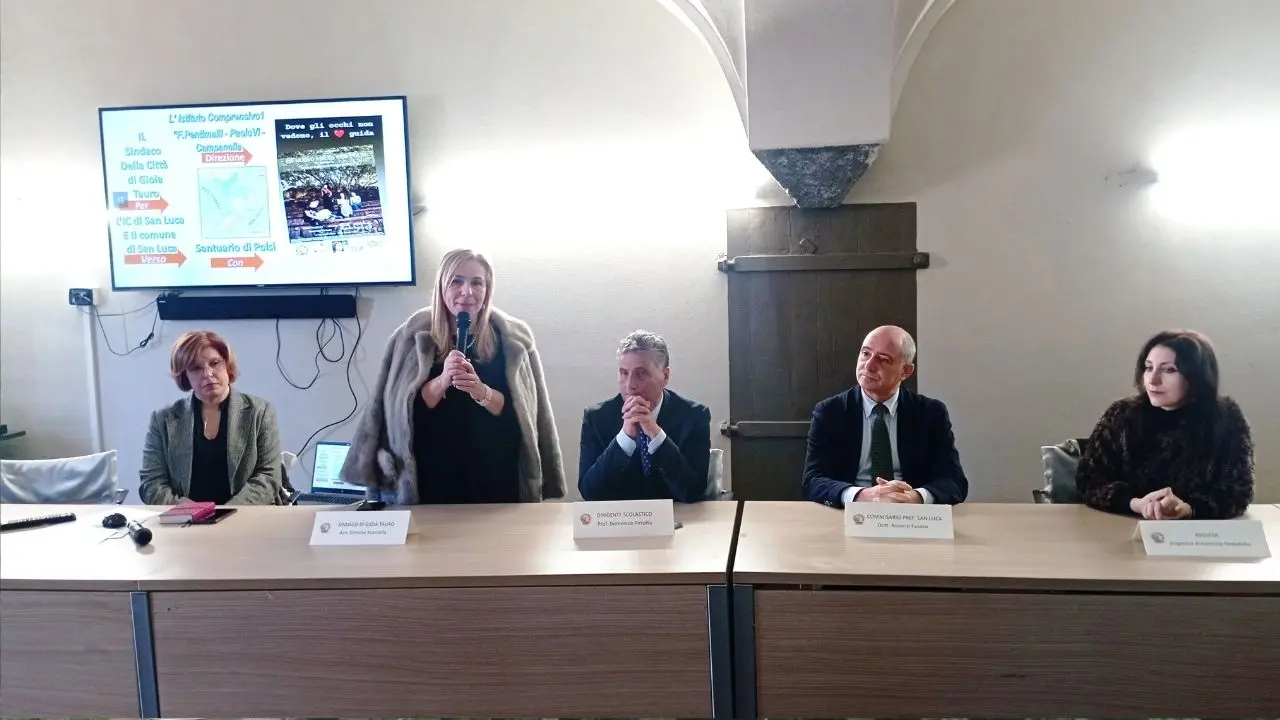Gioia Tauro, presentato il docufilm \"Un nuovo volto per Polsi\". «Cambiare e rimanere in Calabria è possibile»