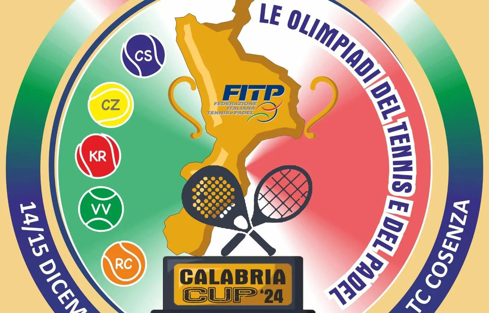 Calabria Cup 2024: le Olimpiadi del tennis e del padel pronte a infiammare la regione