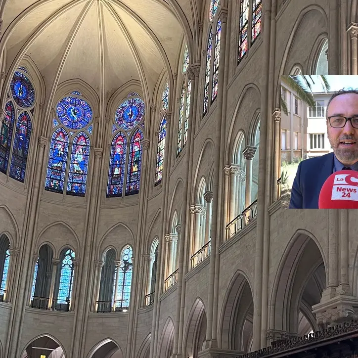 Livio De Luca, l'impronta calabrese sulla rinascita di Notre-Dame: «Non solo un restauro architettonico ma una straordinaria cattedrale dei saperi» - VIDEO