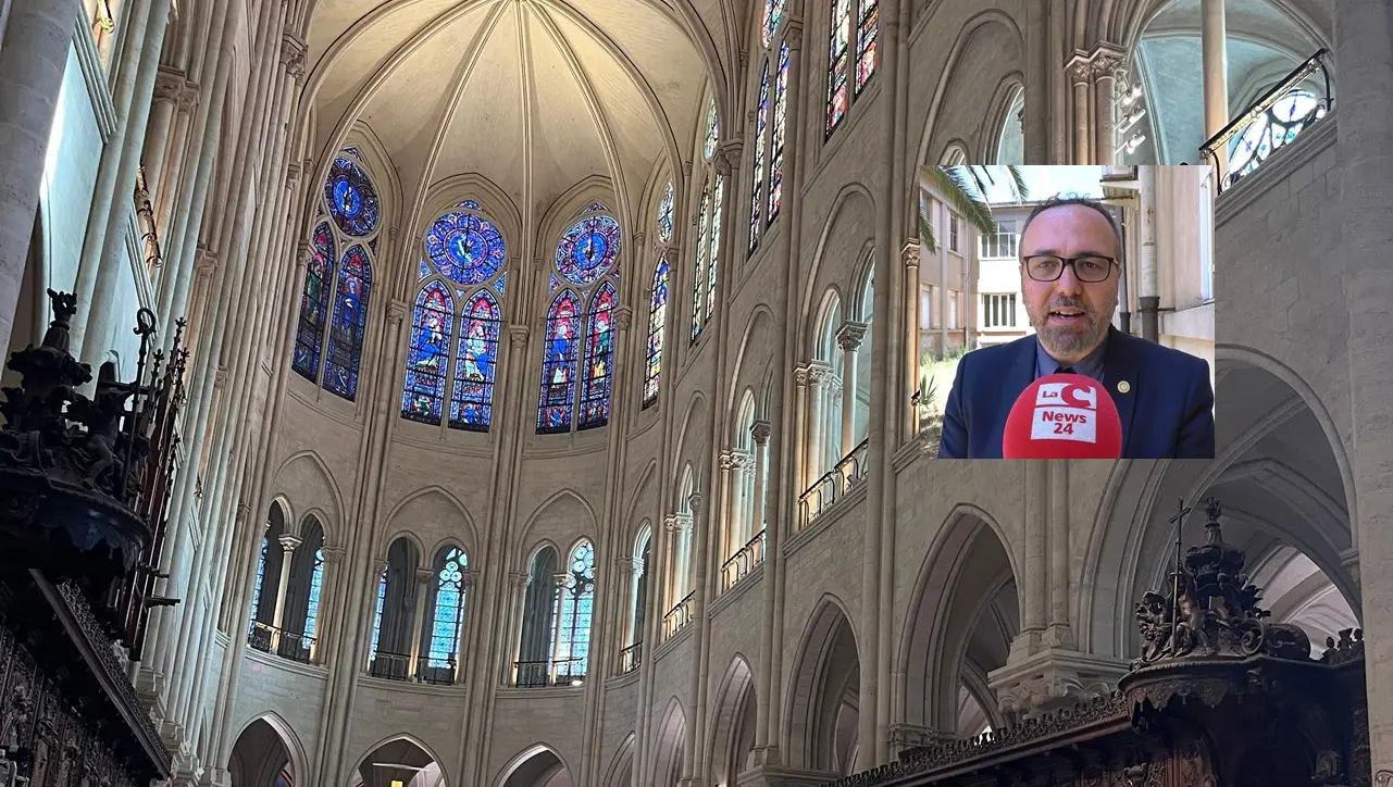 Livio De Luca, l'impronta calabrese sulla rinascita di Notre-Dame: «Non solo un restauro architettonico ma una straordinaria cattedrale dei saperi» - VIDEO