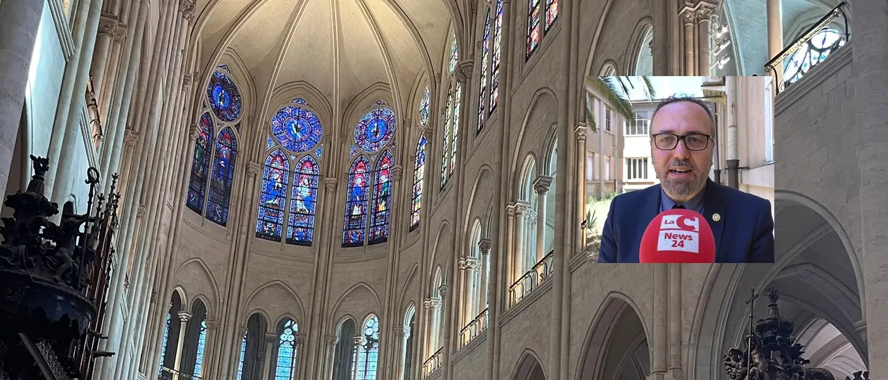 Livio De Luca, l'impronta calabrese sulla rinascita di Notre-Dame: «Non solo un restauro architettonico ma una straordinaria cattedrale dei saperi» - VIDEO