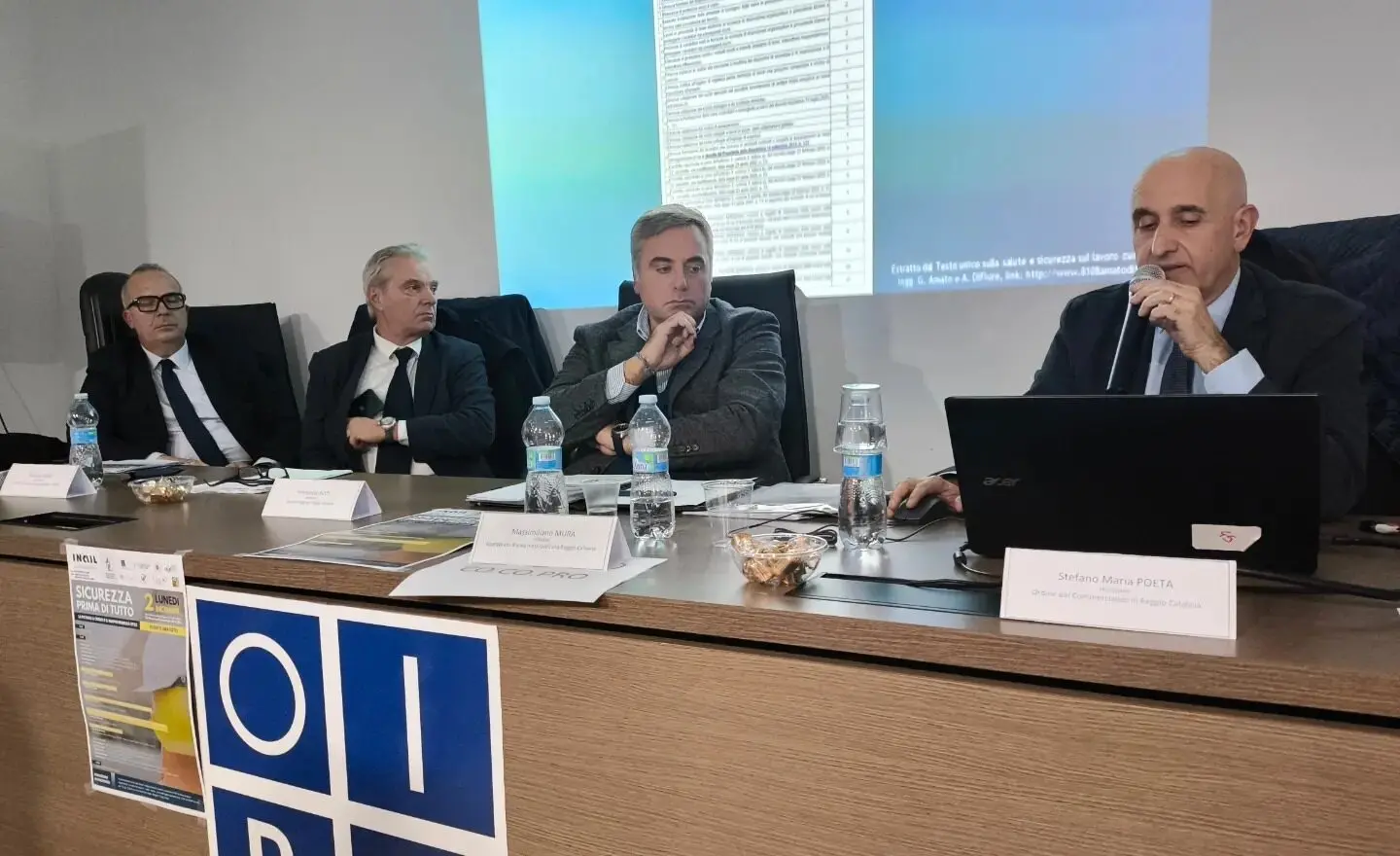 Reggio, Confcommercio protagonista nel dibattito sulla sicurezza al seminario Inail