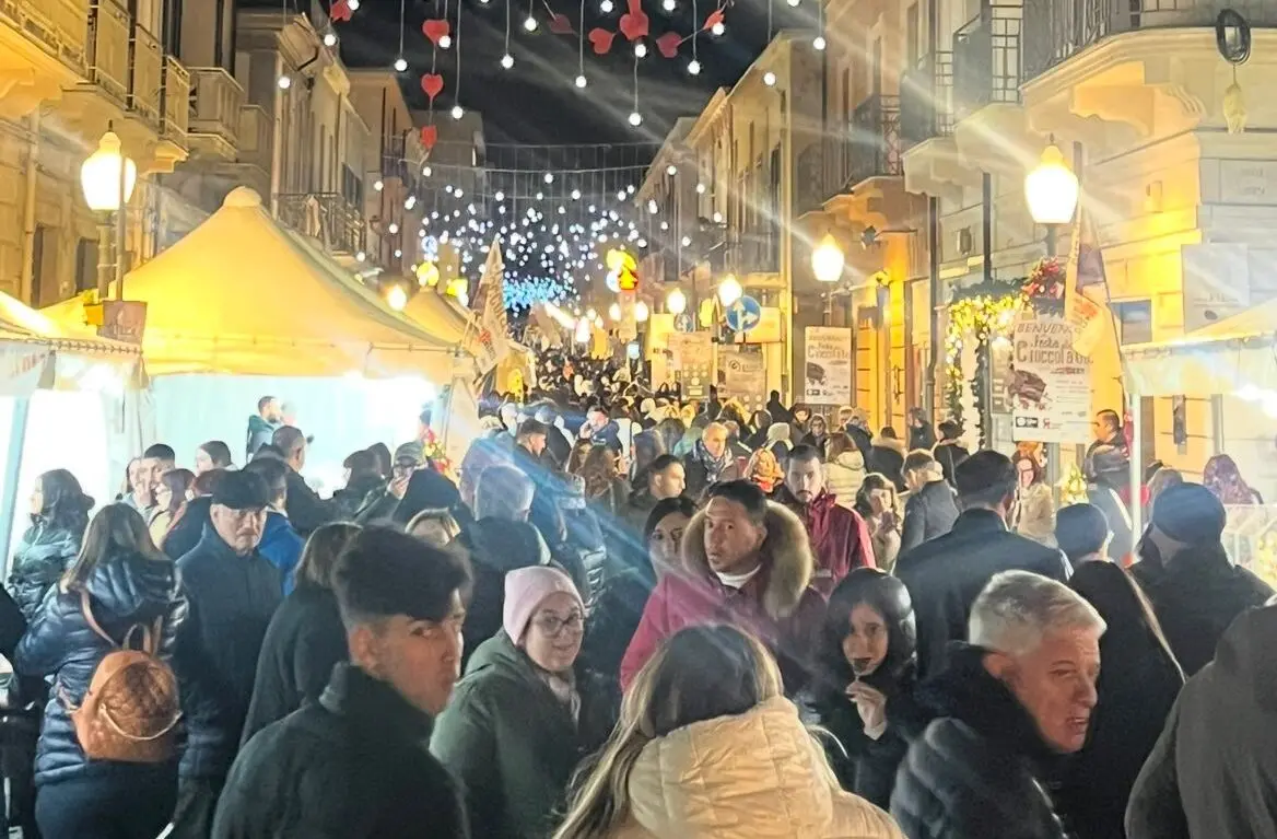 Esplosione di gusto a Palmi per la Festa del Cioccolato